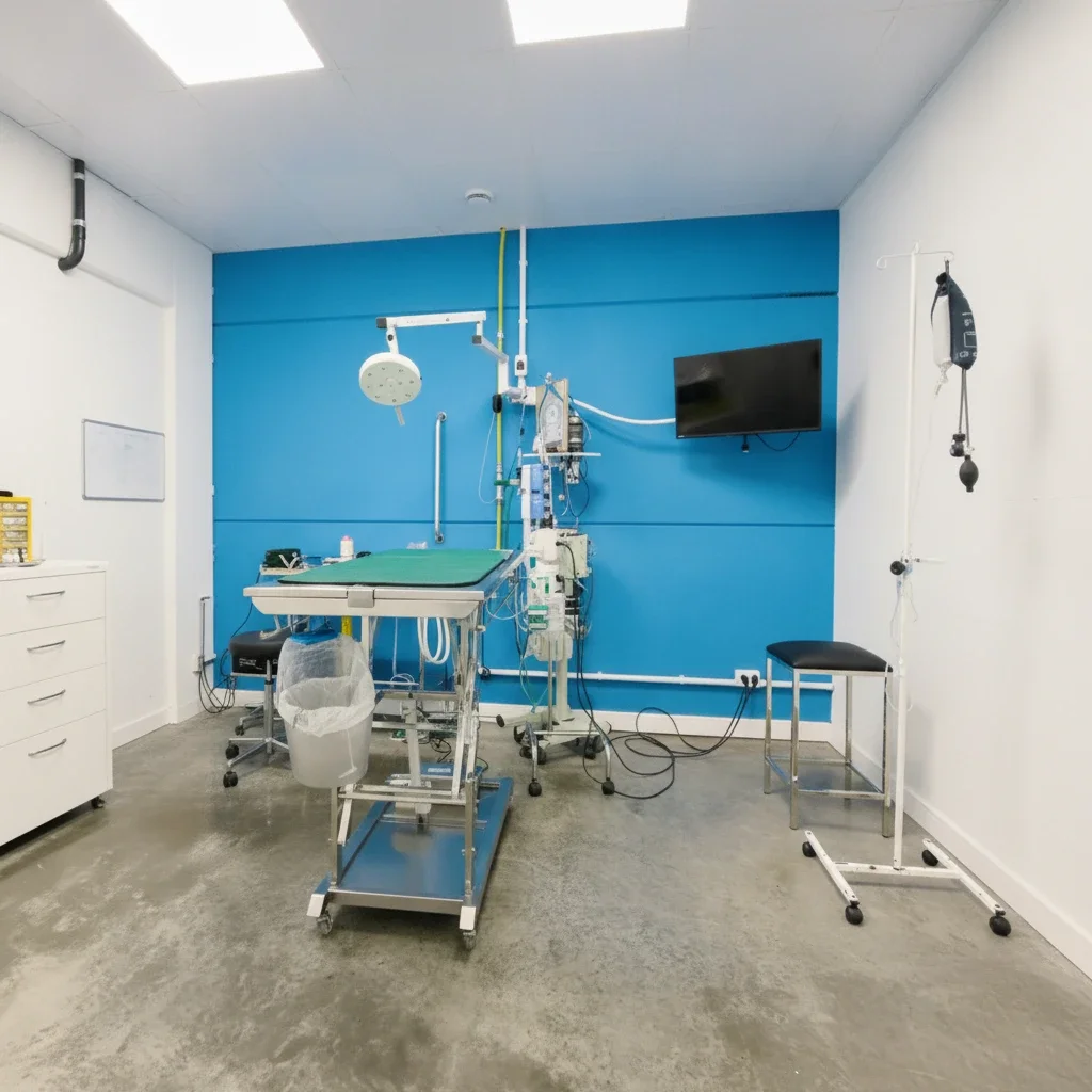 bloco cirúrgico veterinário