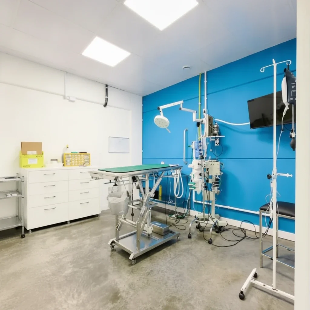 bloco cirúrgico veterinário